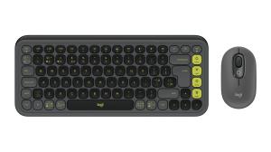 Wireless Combo - Pop Icon - Graphite & Green Qwerty UK