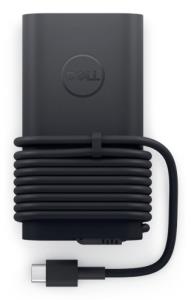 Dell 100w USB-c Gan Ultra Slim Adapter With Power Cord Euro 1 Year Ltd Hw Warranty