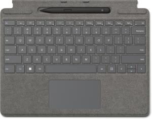 Surface Keyboard Copilot With Slim Pen - Platinum - Qwertzu Swiss-lux
