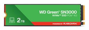 SSD - WD Green SN3000 NVMe - 500GB - Pci-e Gen4 x4 - M.2 2280