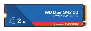 SSD - WD Blue SN5100 - 2000GB - Pci-e - M2