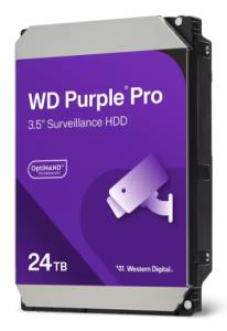 Hard Drive - Wd Purple Pro WD241PURP - 24TB - SATA 6Gb/s - 3.5in - 7200rpm - 512MB Cache