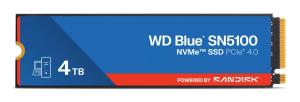 SSD - WD Blue SN5100 - 4TB - Pci-e - M2