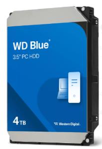 Hard Drive - WD BLUE WD40EZZX - 4TB - SATA 6GB/S - 3.5in - 5400RPM - 128MB - CMR