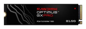 SanDisk Optimus GX PRO 8100 NVMe - 2TB - Pci-e 5.0 x4 - M.2 2280