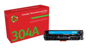 Compatible Everyday Toner Cartridge - HP 304A (CC531A) - Standard Capacity - Cyan