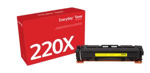 Everyday Compatible Toner Cartridge - HP 220X - High Yield - 5500 Pages - Yellow