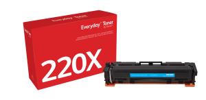 Everyday Compatible Toner Cartridge - HP 220X - High Yield - 5500 Pages - Cyan