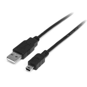 Mini USB 2.0 Cable - A To Mini B 1m