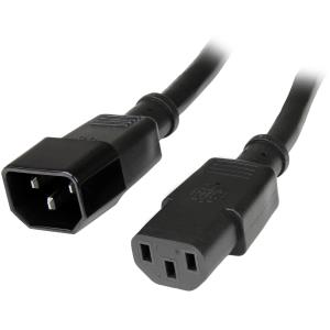 Computer Power Cord Extension 14 Awg - C14 To C13 2m