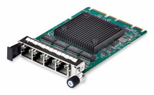 Server Network Card - 4-port Rj45 Gigabit Ocp 3.0 W/intel i350-am4, Sff 4c+ Compatible