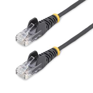 Patch Cable - CAT6 - Utp - Snagless - Slim - 15m Black
