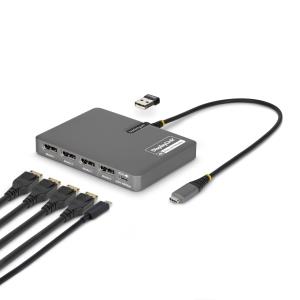 USB-c To Quad Dp Adapter
