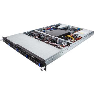 Rack Server - Intel Barebone R161-340-200 1u 2cpu 16xDIMM 4xHDD 2xPci-e 2x550w
