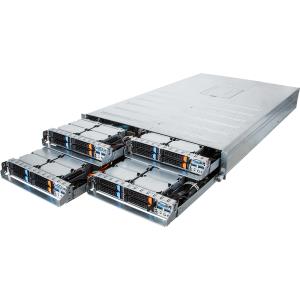 Rack Server - Amd Barebone H262-z62 2u4n 8cpu 64xDIMM 24xHDD 8xPci-e 2x2200w