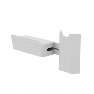 Printer Bracket for Wall Track White