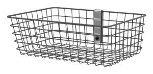 SV Wire Basket, Large - dark grey