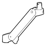 Accessory - LX Pro Arm without Pivot - White