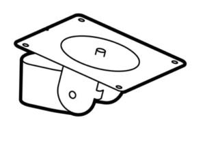 Accessory - Lx Pro Display End - White
