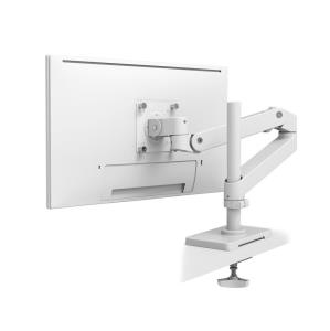Monitor Mount - LX Pro Desk Monitor Arm, Tall Pole, Grommet Mount - 1 monitor - Tilt/Pan/Rotate - up to 34in - White