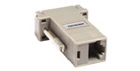 Nulling Serial Adapter Rj-45 F To Db9 F