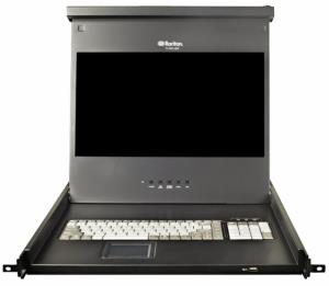 1U 17in LED backlit LCD KVM (T1700-LED-AR)