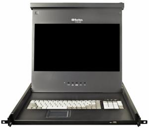 1U 17in LED backlit LCD KVM (T1700-LED-DE)