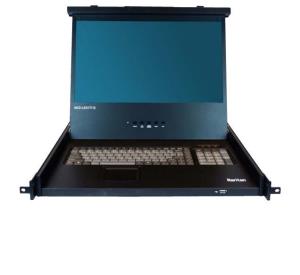 17in LED-backlit LCD Drawer and MCD KVM Switch Combination (MCD-LED17116-IT)