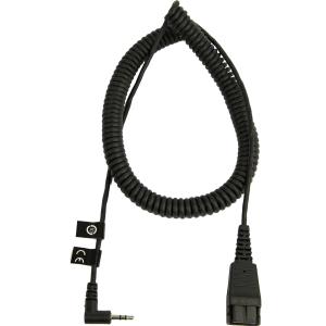 Quick Disconnect (qd) To 2.5mm Jack Coiled Cord 2m