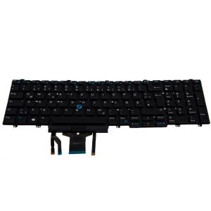 Notebook Keyboard Latitude E6540 German Layout 105 Key (backlit)