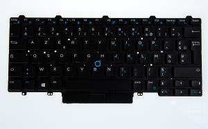 Notebook Keyboard - Backlit 82 Keys - Azerty French For Latitude 7400 2-in-1