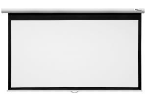 Projector Screen Manual Pull Down 120in diagonal 16:9  Matte White