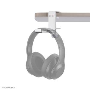 Headset Holder - Clamp-on Design - Universal - Silver