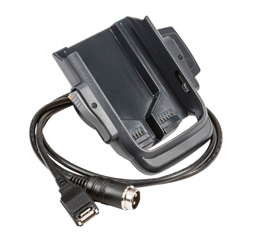 Vehicle Dock For Ct50 With Hard Wired 3-pin Power Cable/ USB Type A Cable