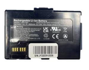 Spare Battery 7.4vdc 2800mah Li-ion For Lynx 3