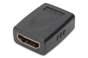 HDMI adapter, type A F/F, Ultra HD 60p black