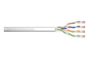 Ethernet cable - Cat 5e - U/UTP - AWG 26/7 - 100m - Grey