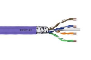 installation cable - CAT6 - F/UTP - AWG 23/1 - 305m - Purple