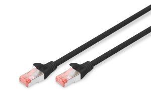 Patch cable - CAT6 - S/FTP - Snagless - Cu - 5m - black