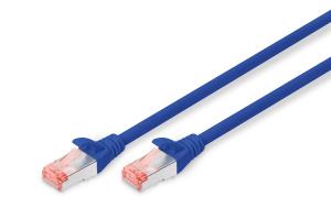 Patch cable - CAT6 - S/FTP - Snagless - Cu - 10m - blue