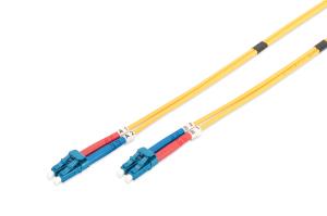 Fiber Optic Patch Cord, LC to LC OS2, Singlemode 09/125 , Duplex, Length 5m