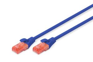 Patch cable - CAT6 - U/UTP - Snagless - Cu - 2m - blue