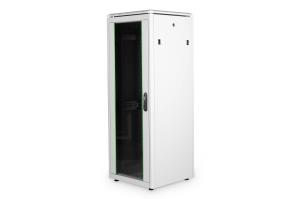 32U network cabinet 1609x600x600mm, color grey (RAL 7035)