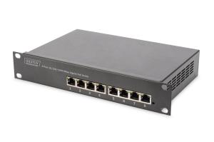 8 Port Gigabit PoE Switch 10in 8x10/100/1000Mbps RJ45 PoE 96W