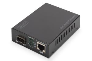 Gigabit PoE Media Converter SFP 10/100/1000Base-T to SFP