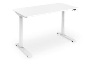 Electric Height-Adjustable Desk 120x60x18cm white