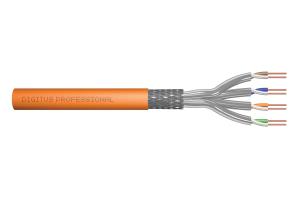 installation cable - CAT 7 - S/FTP - AWG 23/1 simplex - 1000m - yellow