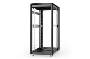 network cabinet Unique - 26U 1342x600x1000 mm open rack black