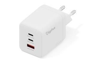 USB GaN Charger 100W 2x USB-C 1x USB-A White