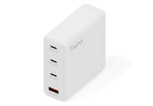 USB GaN Charger 140W 3x USB-C 1x USB-A White